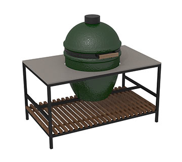 Küchenmodul von Conmoto: TICINO FRAME Kamado 120