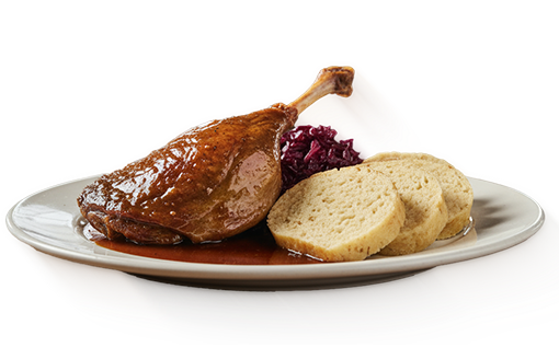 Gänse Menü