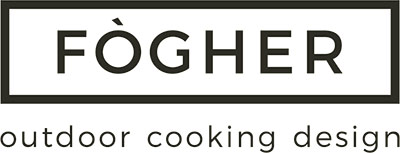 Logo Fògher outdoor cooking design